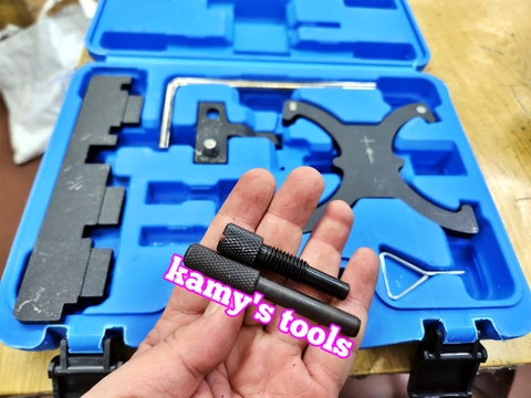 Bộ dụng cụ cân cam, dưỡng đặt cam xe Ford Ecosport Focus Fiesta Modeo Ecoboost 1.5L và 1.6L Kamytools 7 chi tiết