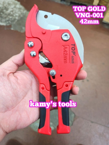 Kéo cắt ống nhựa PVC 42mm TOP GOLD VNG-001 dài 200mm