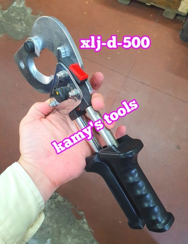 Kìm cắt cáp nhông XLJ-D-500 cắt đồng nhôm 500mm2 40mm cán kéo dài