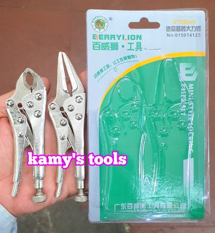 Bộ 2 cây kìm bấm chết mini 105mm và 125mm model 015014125 Berrylion