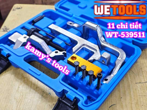 Bộ dụng cụ cân cam dưỡng đặt cam xe BMW Citroen Mini Cooper N12 N14 N16 Peugeot Wetools 11 chi tiết WT-539511