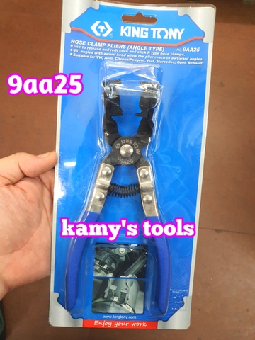 Kìm bóp kẹp cổ dê, kẹp ống Kingtony model 9AA25 dài 175mm