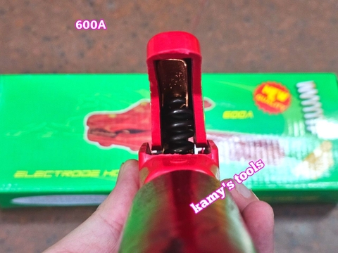 Kìm hàn cán gỗ 600a dài 250mm thương hiệu Việt