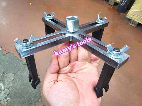 Vam cảo tháo mở nắp bình xăng 4 chân 55mm-160mm kamytools