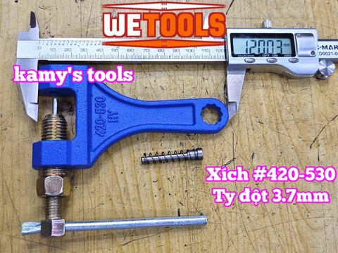 Dụng cụ cắt đột cảo tháo mắt xích sên xe gắn máy 420-530 Wetools WT-HY-1073