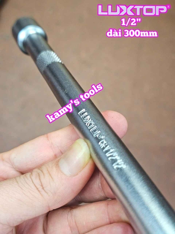 Cần khúc nối tuýp 1/2 inch Dài 12 inch 300mm Luxtop LT-1/2EBMA12