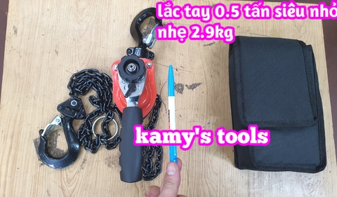 PA LĂNG XÍCH LẮC TAY NITTO 0.5 TẤN 500KG XÍCH DÀI 1.5 MÉT VR-05