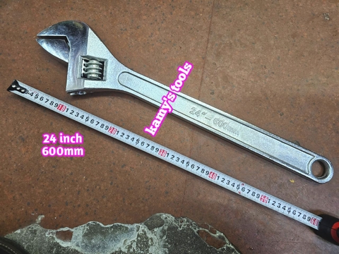 Cờ lê mỏ lết miệng 24 inch 600mm mở miệng 60mm kamytools