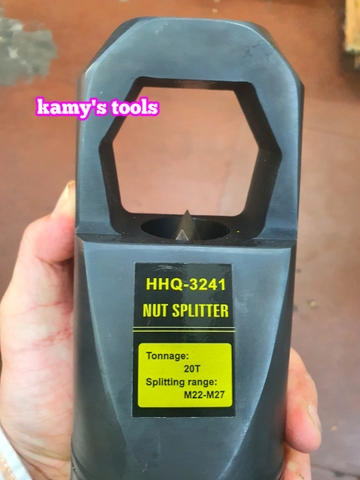 Đầu cắt đai ốc tán bulong thủy lực TLP HHQ-3241 20 tấn M22-M27