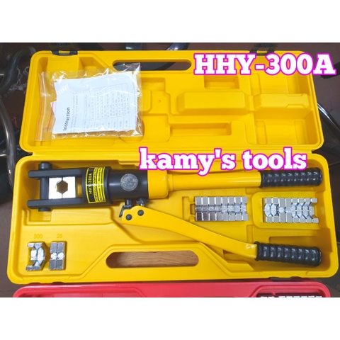 Kìm Ép Cos Thủy Lực Hhy-300a và YQ-300 16mm2-300mm2
