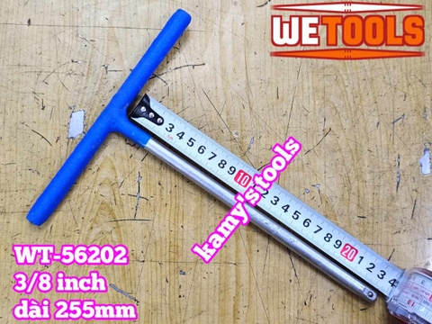 Cần tuýp chữ T 3/8 inch dài 10 inch 255mm Wetools Yes WT-56202