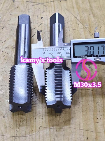 Bộ ta rô taro tạo ren trong Shanghai 30mm M30x3.5