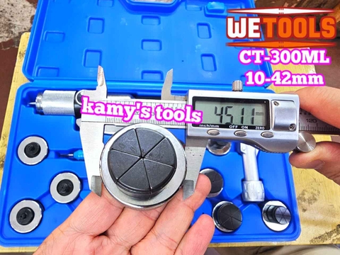 Bộ dụng cụ nong ống đồng thủy lực Wetools CT-300ML 10-42mm