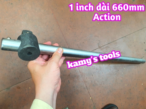 Cần trượt 1 inch Action dài 660mm