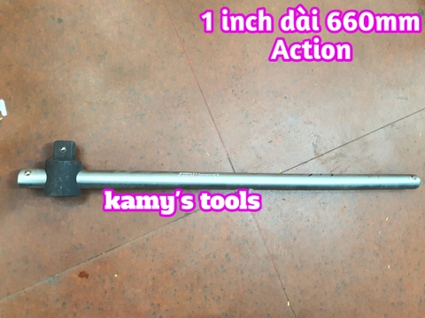 Cần trượt 1 inch Action dài 660mm