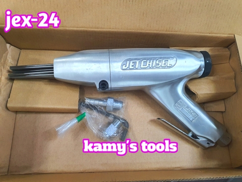 Dụng cụ gỏ rỉ khí nén Jex-24, máy đánh rỉ sét kamytools