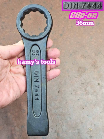 Cờ lê vòng đóng 36mm DIN7444 Clip-On CLO-22036