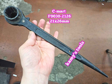 Cờ lê đuôi chuột tự động C-mart 21x23, 21x26, 22x24, 23x26, F0030-2123 F0030-2126, F0030-2224, F0030-2326