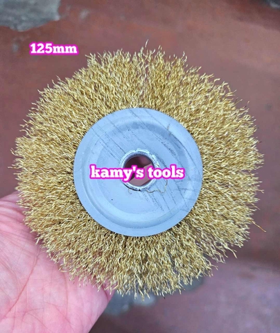Bánh cước chổi thau đánh rỉ sét đường kính 100mm 125mm 150mm kamytools