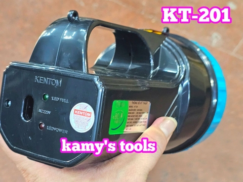 Đèn pin sạc Kentom KT-201