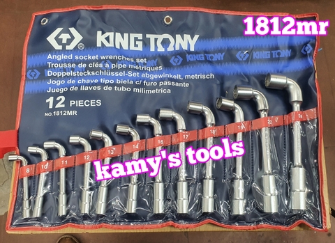 Bộ cần ống điếu 12 chi tiết 8-24mm Kingtony model 1812MR