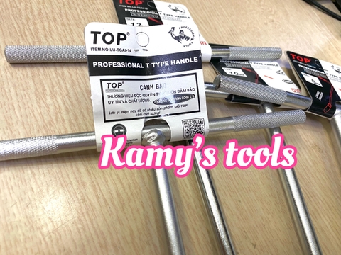 Cần tuýp chữ T TOP không bọc 8mm 9mm 10mm 12mm 13mm 14mm 17mm 19mm
