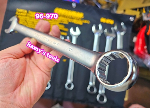 96-970 Bộ cờ lê vòng miệng hệ inch 14 chi tiết Crossman 3/8-1 1/4 inch