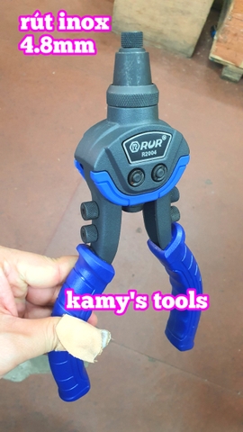 Kìm rút đinh tán rút rive nhôm inox cộng trợ lực Rur R2004