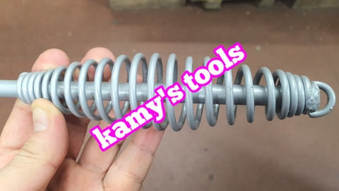 Búa gõ rỉ sét cán sắt có lò xo cao cấp Black Hand Đài Loan