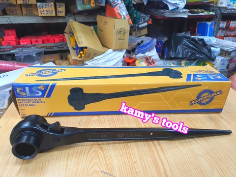 Cờ lê đuôi chuột, cờ lê giàn giáo tự động LS+ kích cỡ 10x12, 14x17, 17x19, 17x21, 19x21, 19x24, 24x30