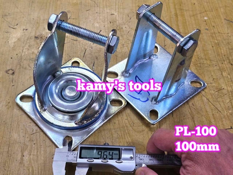 Đế càng cố định và xoay dùng cho bánh xe 100mm PL-100 Kamytools