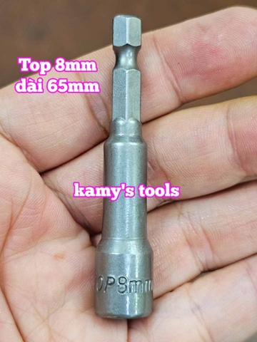 Đầu vít bắn tôn 8mm TOP dài 45mm 65mm 071120-8MM và 080114-8MM