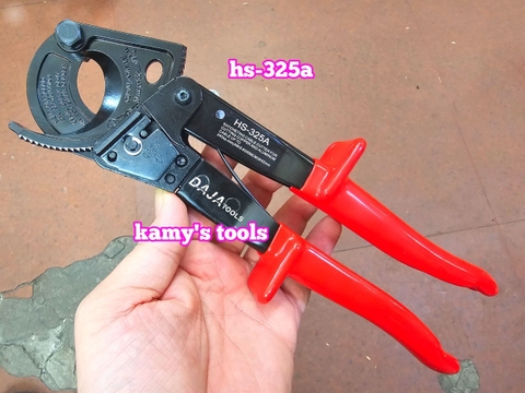 Kìm cắt cáp nhông DAJA HS-325A cắt đồng nhôm 240mm2 tương đương 32mm