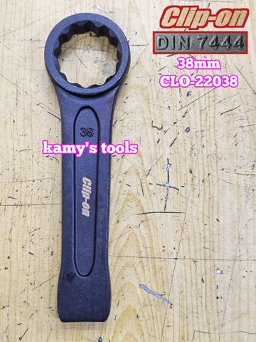 Cờ lê vòng đóng 38mm DIN7444 Clip-On CLO-22038