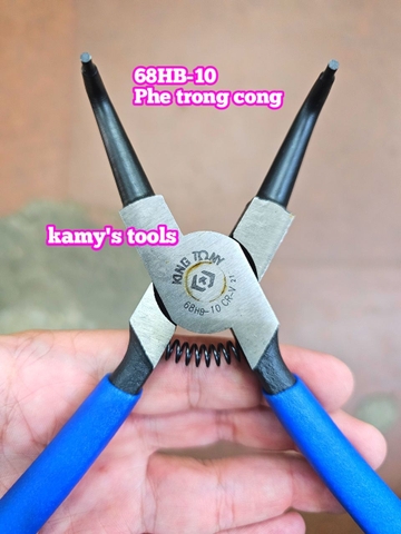 Kìm mở phe trong ngoài đầu cong 10 inch Kingtony 68HB-10 68SB-10