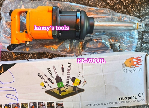 FB-7000L Máy vặn xiết bulong bắn siết tháo mở ốc  Firebird 1 inch mở tối đa 55mm