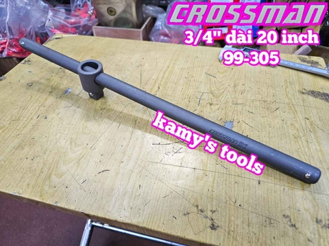 Cần tuýp trượt kéo 3/4 inch Crossman dài 20 inch 500mm 99-305