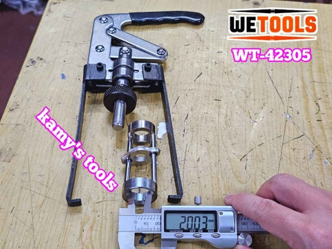 Vam cảo lò xo xupap vào móng xupap trực tiếp trên xe kiểu đòn bẩy cầm tay Wetools WT-42305
