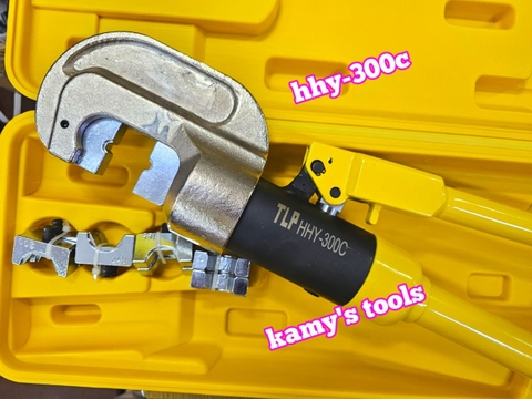 HHY-300C Kìm ép cos thủy lực TLP đầu chữ C 11 tấn 16-300mm2 khuôn dày 14mm