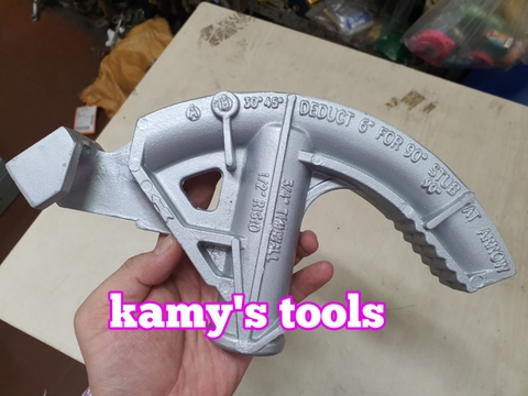 Dụng cụ uốn ống điện EMT 90 độ 19mm 25mm 31mm TAC Taicheng, vam uốn ống CPB-19A CPB-25A CPB-31A