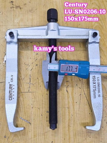 Vam cảo chữ H cảo ngang 2 chấu tháo mở bạc đạn puly 150x175mm Century LU-SN0206-10