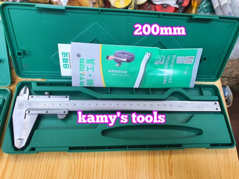 Thước kẹp cơ khí Berrylion 150mm 200mm model 070504150 070504200, thước cặp