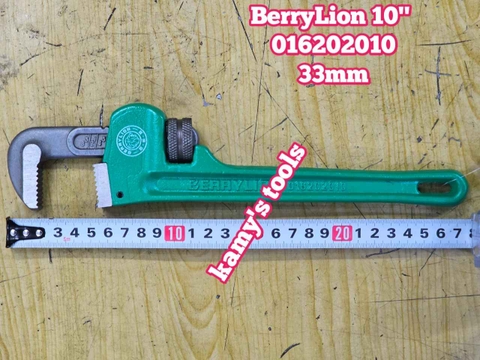 Mỏ lết răng BerryLion 016202010 dài 10 inch 250mm ngàm kẹp 33mm