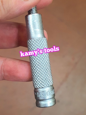 Đầu nối cần nối lò xo dài bẻ cong 1/4 inch dài 6 inch 12 inch 18 inch Kingtony model 2311-06 2311-12 2311-18
