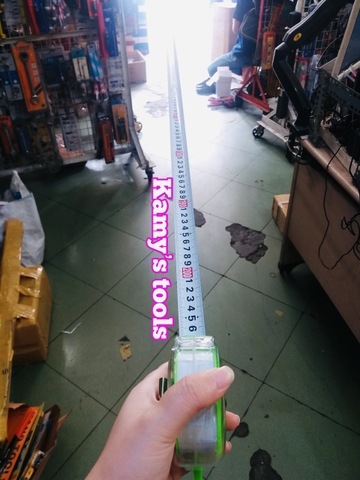 Thước kéo trong- xanh lá Winshine 1 mặt 10m bản 25mm
