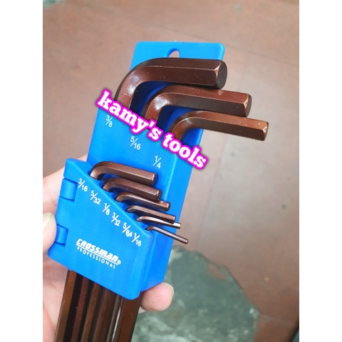 Bộ lục giác hệ mét inch hoa thị thép cao cấp Crossman 66-099, 66-199, 66-096