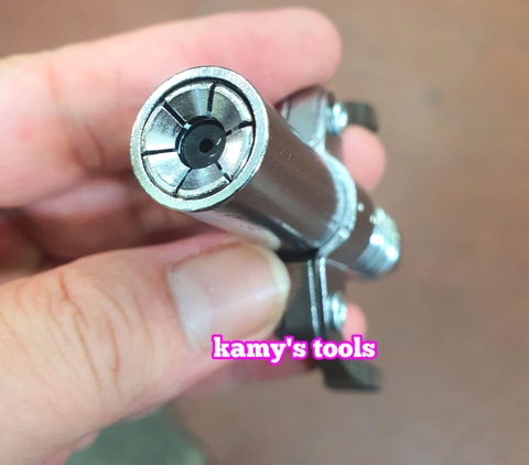 Đầu bơm mỡ bôi trơn kẹp vú mỡ nhanh áp suất cao 2 tai 6 chấu dạng kẹp khóa