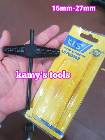 Bộ tháo ống nước gãy 2 đầu từ 16mm đến 27mm LS+ model LS700403
