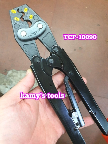 6-25mm2 Kìm bấm cos licota TCP-10090 dài 355mm đài loan, kềm bấm cos