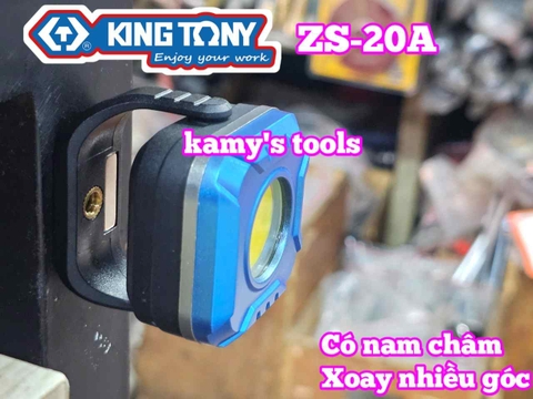 Đèn làm việc mini nhỏ gọn Kingtony ZS20A sạc type C độ sáng max 150 Lumen